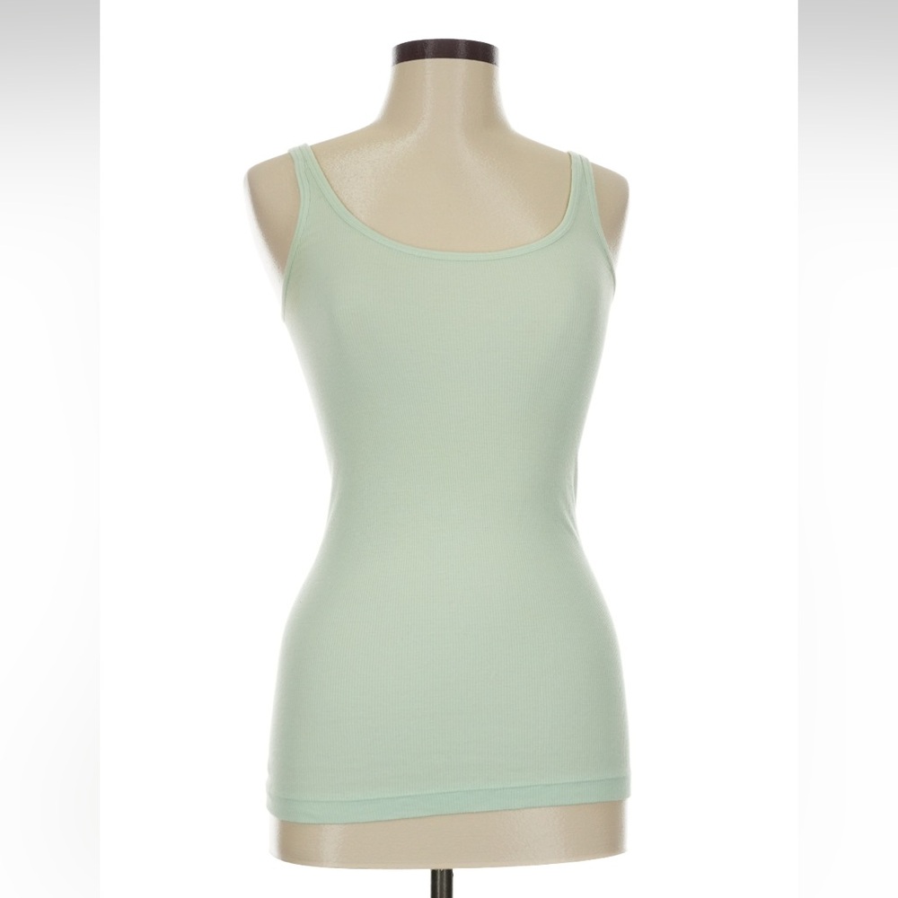 Vince Light Green Mint Tank Top
